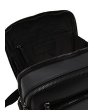 CERRUTI RORY Smooth leather multi-pocket bag black - Over-the-shoulder Bags for Men - 5