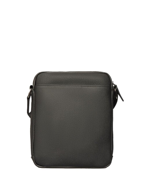JEREMY Leather bag with pocket black - Over-the-shoulder Bags for Men