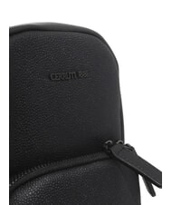 CERRUTI JEREMY Leather bag black - Over-the-shoulder Bags for Men - 4
