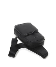 CERRUTI JEREMY Leather bag black - Over-the-shoulder Bags for Men - 6