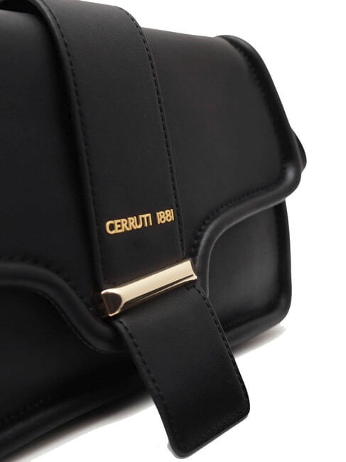 CERRUTIS Leather shoulder bag black - Women’s Bags