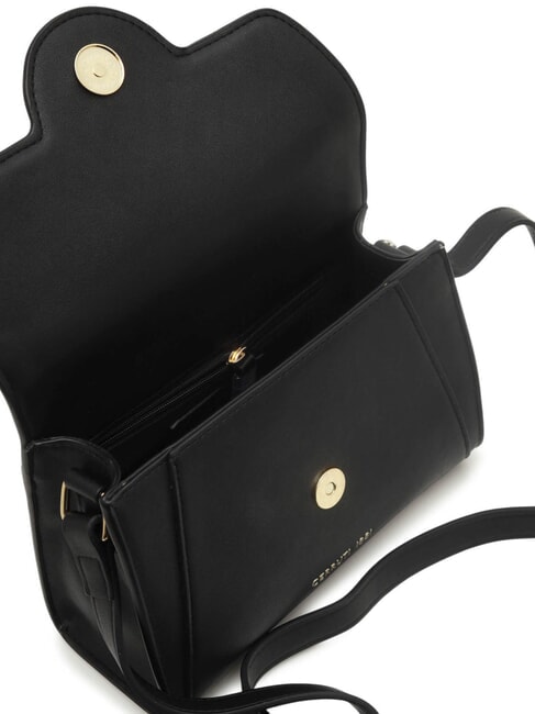 FLORENCE Small shoulder bag with flap black - Women’s Bags