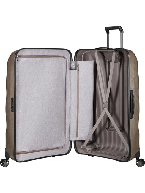 C-LITE Large trolley 81/30 ivorygold - Rigid Trolley Cases