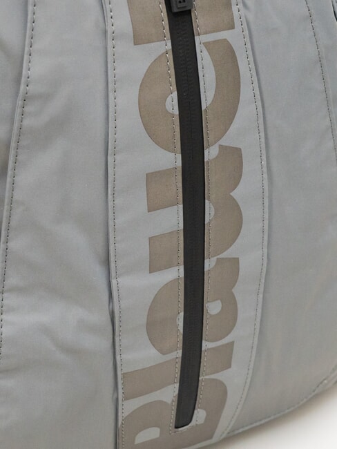 SPLASH Glossy logo backpack, 15.6" laptop holder silver - Laptop backpacks