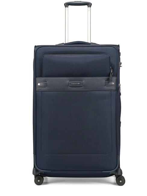 BEAUHAVEN Cabin Set + Medium + Large dARKBlue - Semi-rigid Trolley Cases