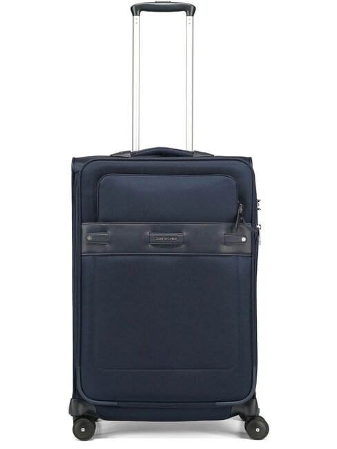 BEAUHAVEN Cabin Set + Medium + Large dARKBlue - Semi-rigid Trolley Cases