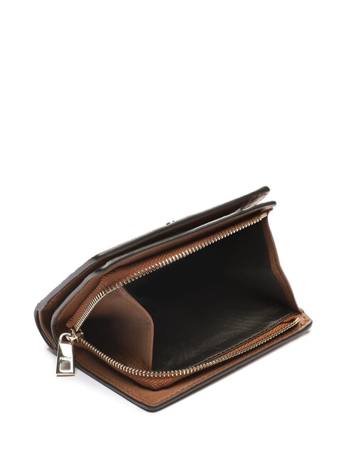 CAMELIA Compact leather wallet cognac - Women’s Wallets