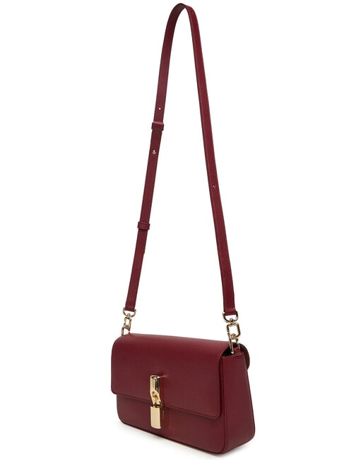 IRIDE  Shoulder bag, leather CHERRY d - Women’s Bags