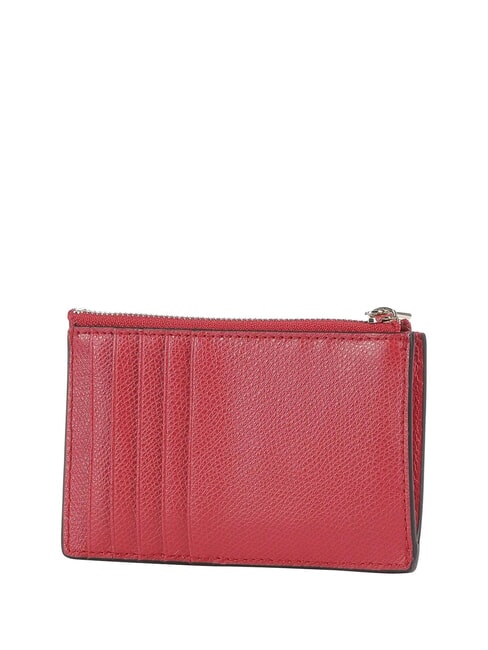 CAMELIA Flat leather wallet RUBY - Women’s Wallets