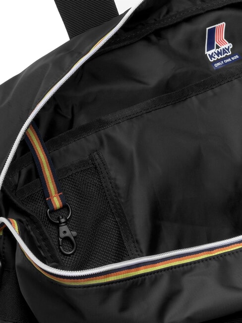 ARDELU Large duffel bag with shoulder strap black pure - Duffle bags