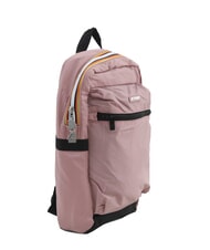 KWAY LAON Small nylon backpack pinkish roses - Backpacks & School and Leisure - 2