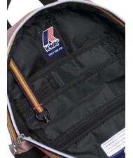 KWAY LAON Small nylon backpack pinkish roses - Backpacks & School and Leisure - 4