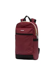 KWAY LAON Small nylon backpack red syrah - Backpacks & School and Leisure - 2