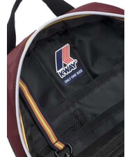KWAY LAON Small nylon backpack red syrah - Backpacks & School and Leisure - 4