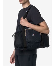 KWAY LE VRAI 4.0 JEANETTE Foldable shoulder tote bag blue depth - Women’s Bags - 5