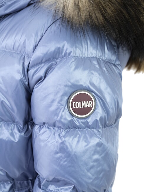 FRIENDLY Shiny down jacket with hood hydro-darksteel - Baby Jackets