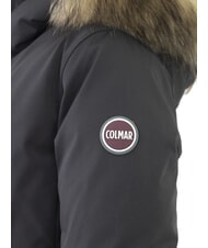 COLMAR PURENESS Bi-material down jacket with hood black - Baby Jackets - 3