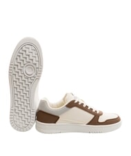PIQUADRO TE Color-block sneakers white/brown - Unisex shoes - 2