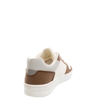 PIQUADRO TE Color-block sneakers white/brown - Unisex shoes - 3