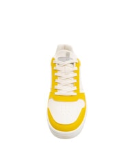 PIQUADRO TE Color-block sneakers white/yellow - Unisex shoes - 4