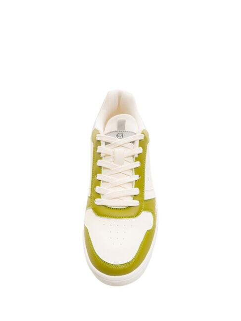 TE Color-block sneakers white/green - Unisex shoes