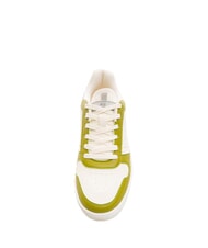 PIQUADRO TE Color-block sneakers white/green - Unisex shoes - 4