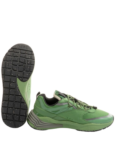 CORNER 2.0 SPECIALE 2 Sneakers in recycled fabric GREEN - Men’s shoes