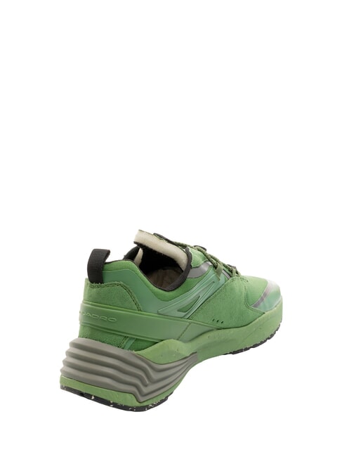 CORNER 2.0 SPECIALE 2 Sneakers in recycled fabric GREEN - Men’s shoes