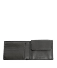 PIQUADRO wallet X1 line; leather Black - Men’s Wallets - 2
