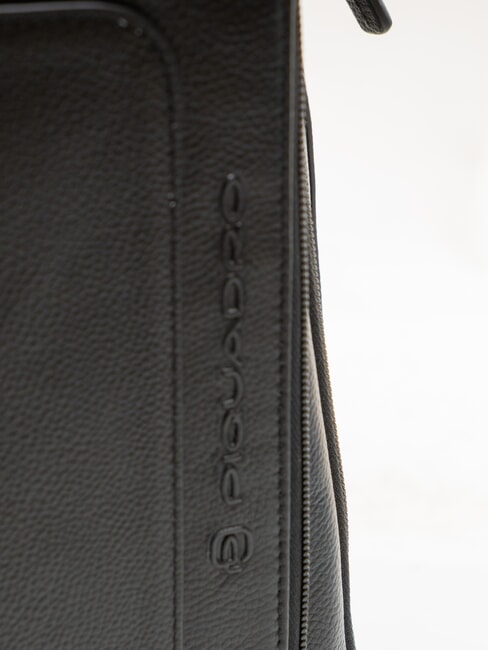 X1 15.6" leather laptop backpack Black - Laptop backpacks