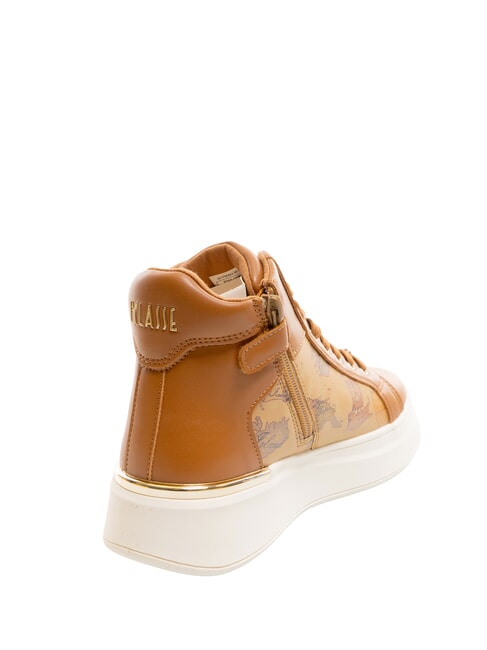 GEO High-top sneakers Leather / Geo Beige - Women&rsquo;s shoes