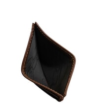 BRIC’S LIFE Flat leather card holder - Men’s Wallets