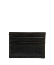 BRIC’S LIFE Flat leather card holder black - Men’s Wallets - 3