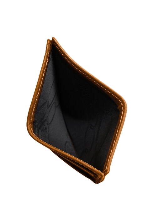 LIFE Flat leather card holder LEATHER - Men’s Wallets