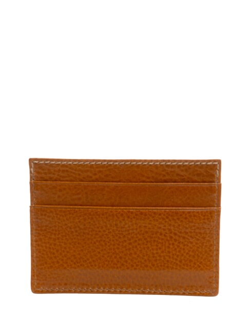 LIFE Flat leather card holder LEATHER - Men’s Wallets