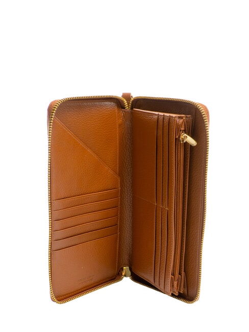 MARMOLADA Zip-around leather wallet tobacco - Women’s Wallets