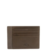 BRIC’S STELVIO Flat leather card holder - Men’s Wallets