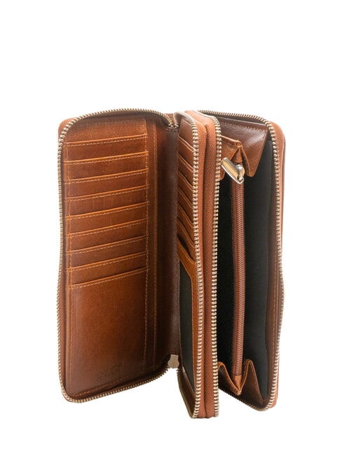 MONTE ROSA Compact leather wallet LEATHER - Men’s Wallets