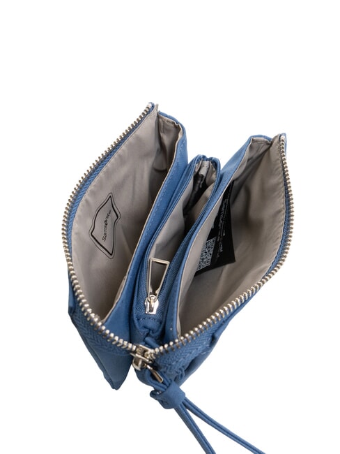 POUCHY Mini clutch with 3 compartments INDIGOBLUE - Women&rsquo;s Bags