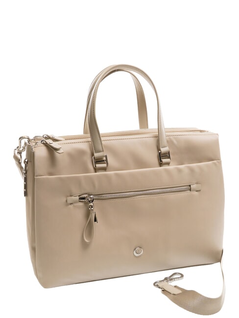 KARISSA EVO  Handbag, with shoulder strap, 14.1" PC holder STONE - Work Briefcases