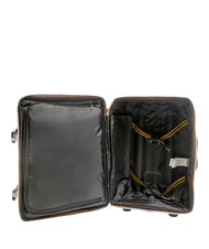 KWAY BLOSSAC  Waterproof Hand Luggage Trolley orange adobe-black p - Hand luggage - 2