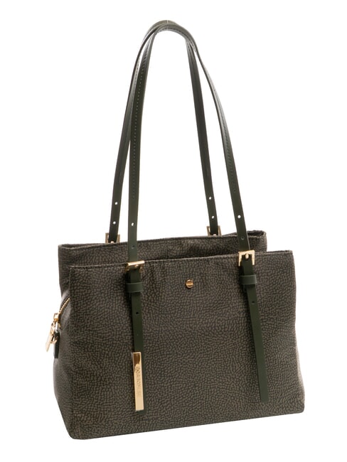 L'ECOLE NYLON Shoulder shopper, with shoulder strap laurel - Women&rsquo;s Bags