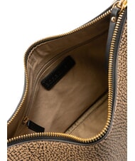 BORBONESE BRUNCH Luna Bag shoulder bag natural op / black - Women&rsquo;s Bags - 5