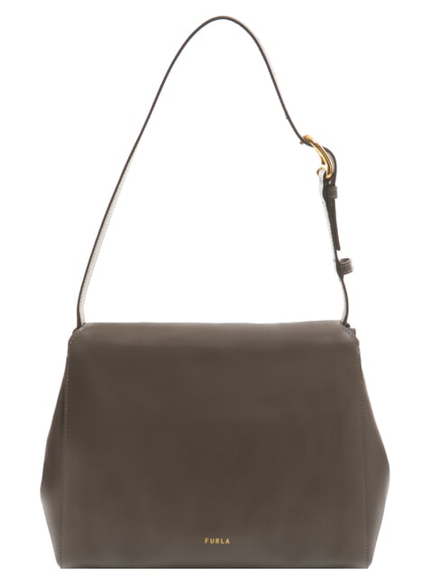 DOMUS  Shoulder bag, leather urban gray - Women’s Bags