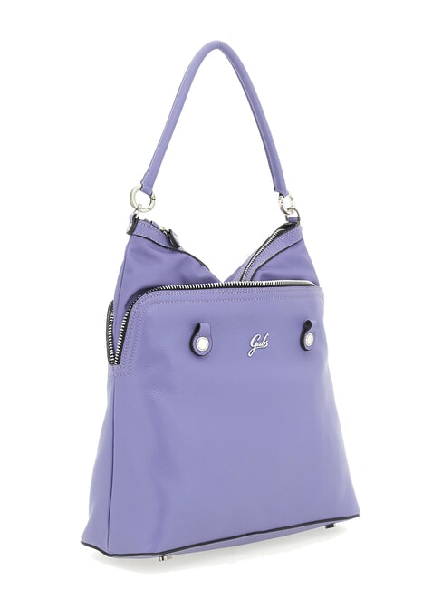 ILARIA LARGE Handbag with key ring cornflower + flamingo - Women’s Bags