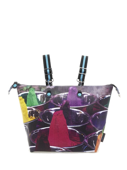 G3 PLUS LARGE Transformable flat shopping bag Indian colors - Women’s Bags