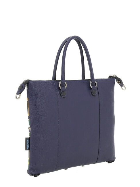 G3 PLUS MEDIUM MULTICOLOR Transformable flat shopping bag ornamental stained glass window - Women’s Bags