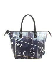 GABS G3 PLUS LARGE MULTICOLOR Transformable flat shopping bag I love you - Women’s Bags - 4