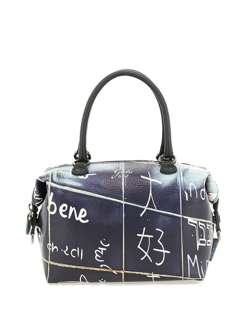 G3 PLUS LARGE MULTICOLOR Transformable flat shopping bag I love you - Women’s Bags