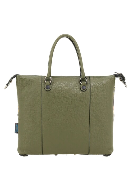 G3 PLUS LARGE MULTICOLOR Transformable flat shopping bag jungle - Women’s Bags